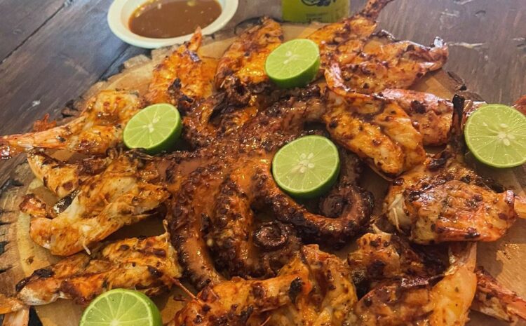 Pulpo zarandeado 200 gr